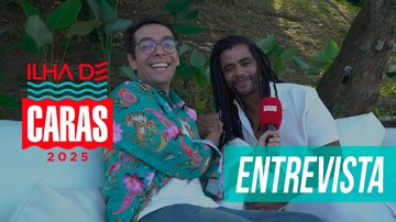 Imagem ILHA DE CARAS 2025: Diogo Almeida comenta trajetória dentro e fora do BBB 25!