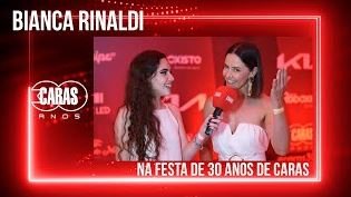 Imagem BIANCA RINALDI BRILHA NA FESTA DE 30 ANOS DA CARAS E RELEMBRA MOMENTOS NA REVISTA