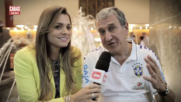 Carlos Alberto Parreira conversou com a TV Caras - Divulgação