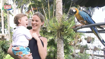 Letícia Birkheuer e seu filho João Guilherme - Divulgação