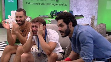 Imagem BBB21: Gilberto, Rodolffo e Caio no paredão!