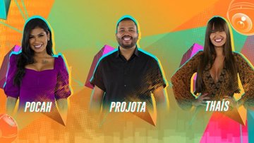 Imagem BBB21: Projota, Pocah e Thaís no paredão!