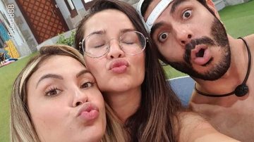 Imagem BBB21: Sarah, Juliette e Rodolffo no paredão!