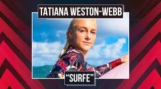 Imagem A SUFISTA TATIANA WESTON-WEBB FAZ UM BALANÇO SOBRE SEU DESEMPENHO NO RANKING MUNDIAL DE SURF!