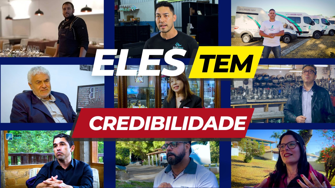 Gente de Credibilidade mostra empresários de sucesso