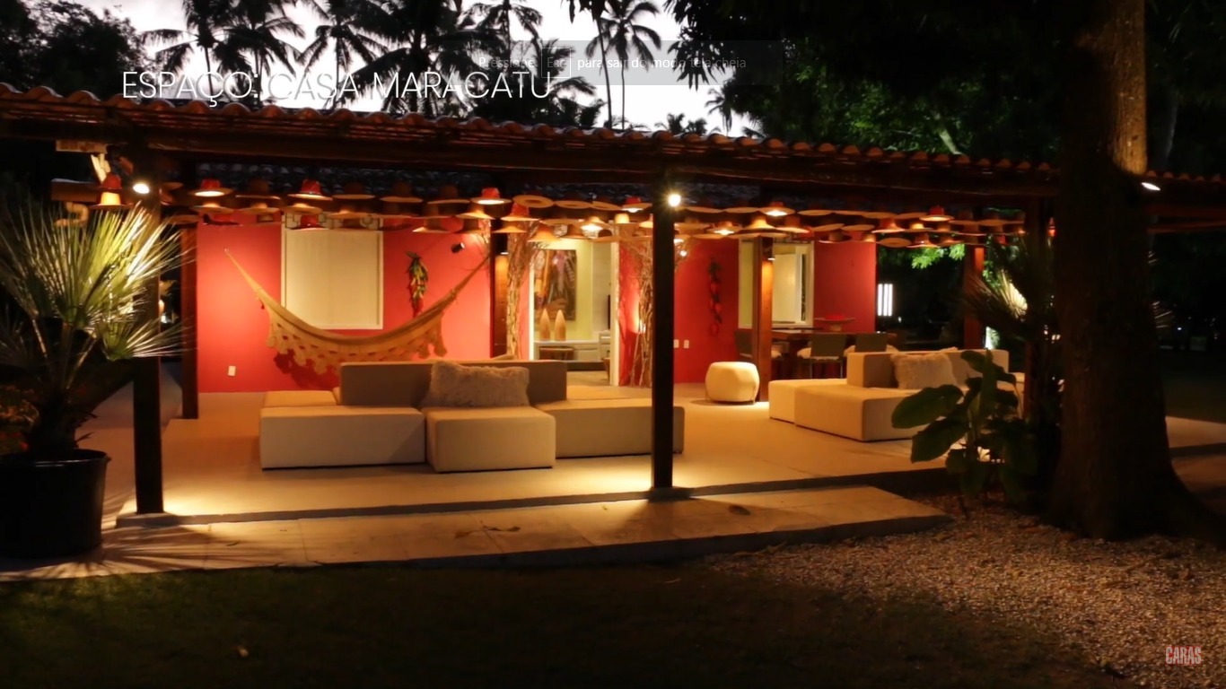 Casa Caras Pernambuco – Os arquitetos Madá Albuquerque e Newman Belo apresentam a Casa Maracatu