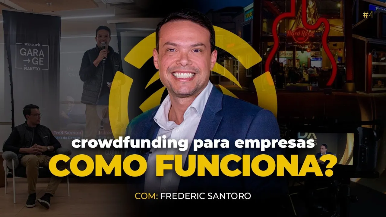 RODA DE NEGÓCIOS – Ep. 4: CROWDFUNDING EMPRESARIAL com Frederic Santoro (02/07/2025)