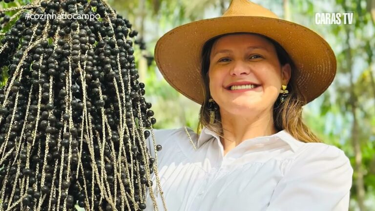 COZINHA DO CAMPO: MAXIELY SCARAMUSSA BERGAMIN ensina a fazer TACACÁ!