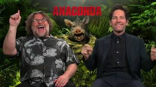 JACK BLACK E PAUL RUDD (ANACONDA) RASGAM ELOGIOS A SELTON MELLO EM ENTREVISTA EXCLUSIVA!