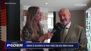 VEJA OS BASTIDORES DO PERFIL PODER COM JOSÉ RENATO NALINI!