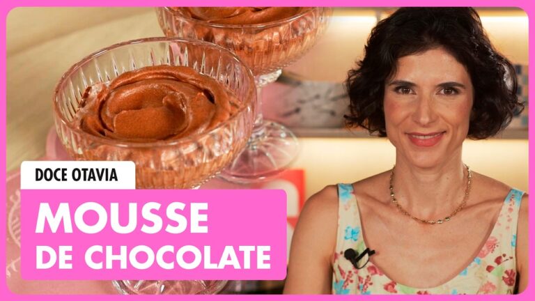 MOUSSE DE CHOCOLATE SEM OVO: RECEITA SIMPLES E DELICIOSA | DOCE OTÁVIA