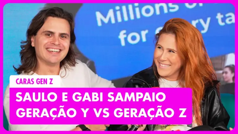 ANOS 80/90 x 2000: A geração Z tenta copiar a geração X? Com Saulo e Gabi Sampaio! | CARAS GEN Z #10