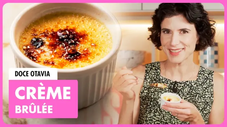 CREME BRÛLÉE PERFEITO: O jeito mais fácil de fazer a receita clássica francesa! | DOCE OTAVIA