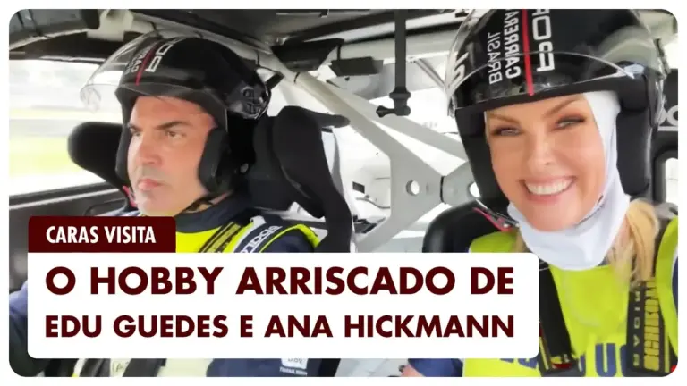 MARIDÃO, CORREDOR E COZINHEIRO! Um dia com EDU GUEDES na PORSCHE CUP | CARAS VISITA #4