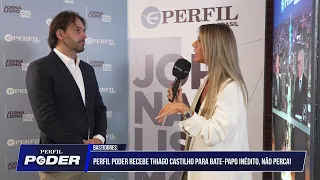 Bastidores do PERFIL PODER com THIAGO CASTILHO da Elemental Construtora!