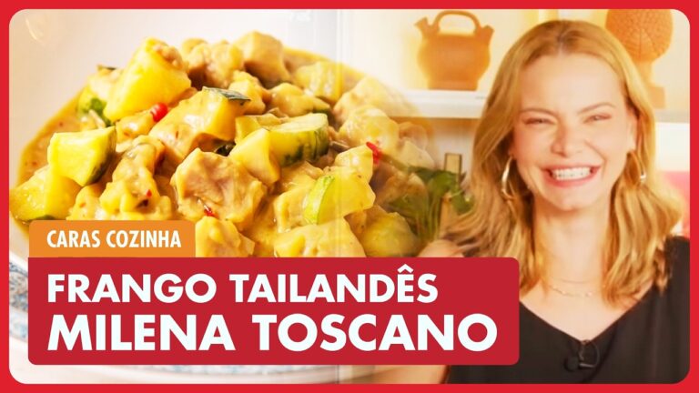 FRANGO TAILANDÊS: Milena Toscano ensina receita asiática simples! | CARAS COZINHA