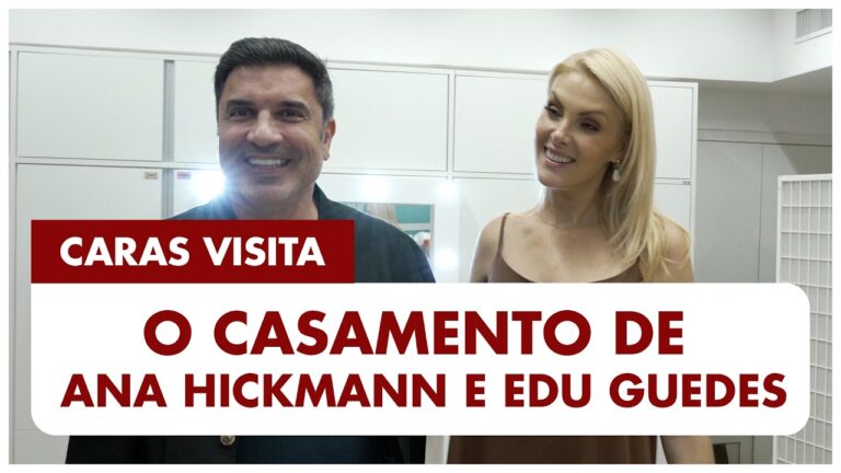 ANA HICKMANN & EDU GUEDES: A intimidade do casal na Fashion Eyes Week! | CARAS VISITA #06