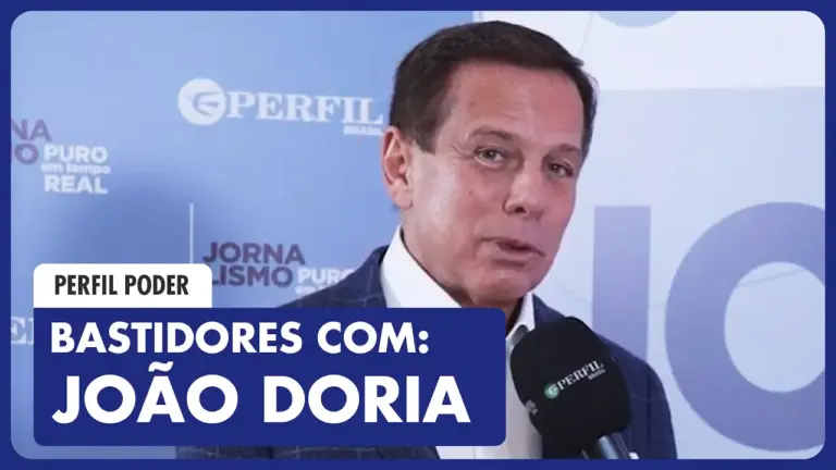 BASTIDORES: Encontro exclusivo com o ex-governador JOÃO DORIA no PERFIL PODER!