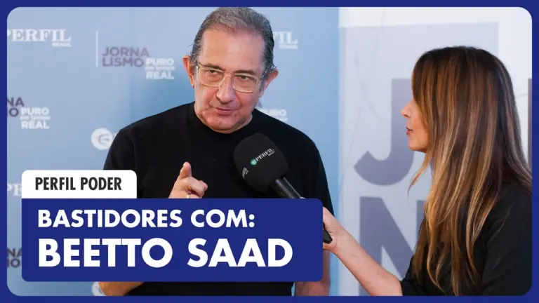 Bastidores: BEETTO SAAD detalha a carreira na comunicação no PERFIL PODER!