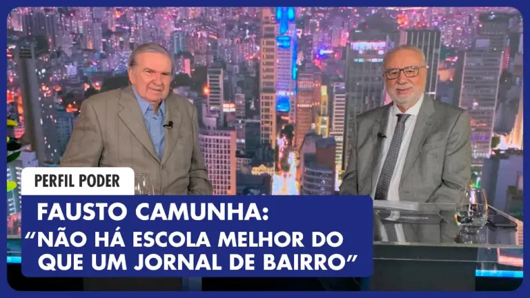 FAUSTO CAMUNHA: Os desafios do JORNALISMO em uma carreira de SEIS DÉCADAS | PERFIL PODER #42