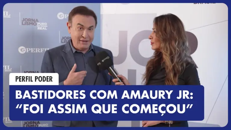 BASTIDORES: Amaury Jr. relembra início da trajetória na TV e detalha convite ao Perfil Poder