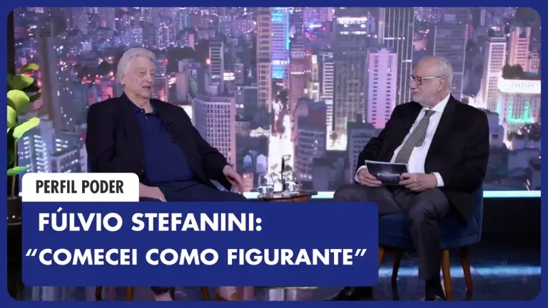 FÚLVIO STEFANINI: A incrível jornada na dramaturgia brasileira | PERFIL PODER #40