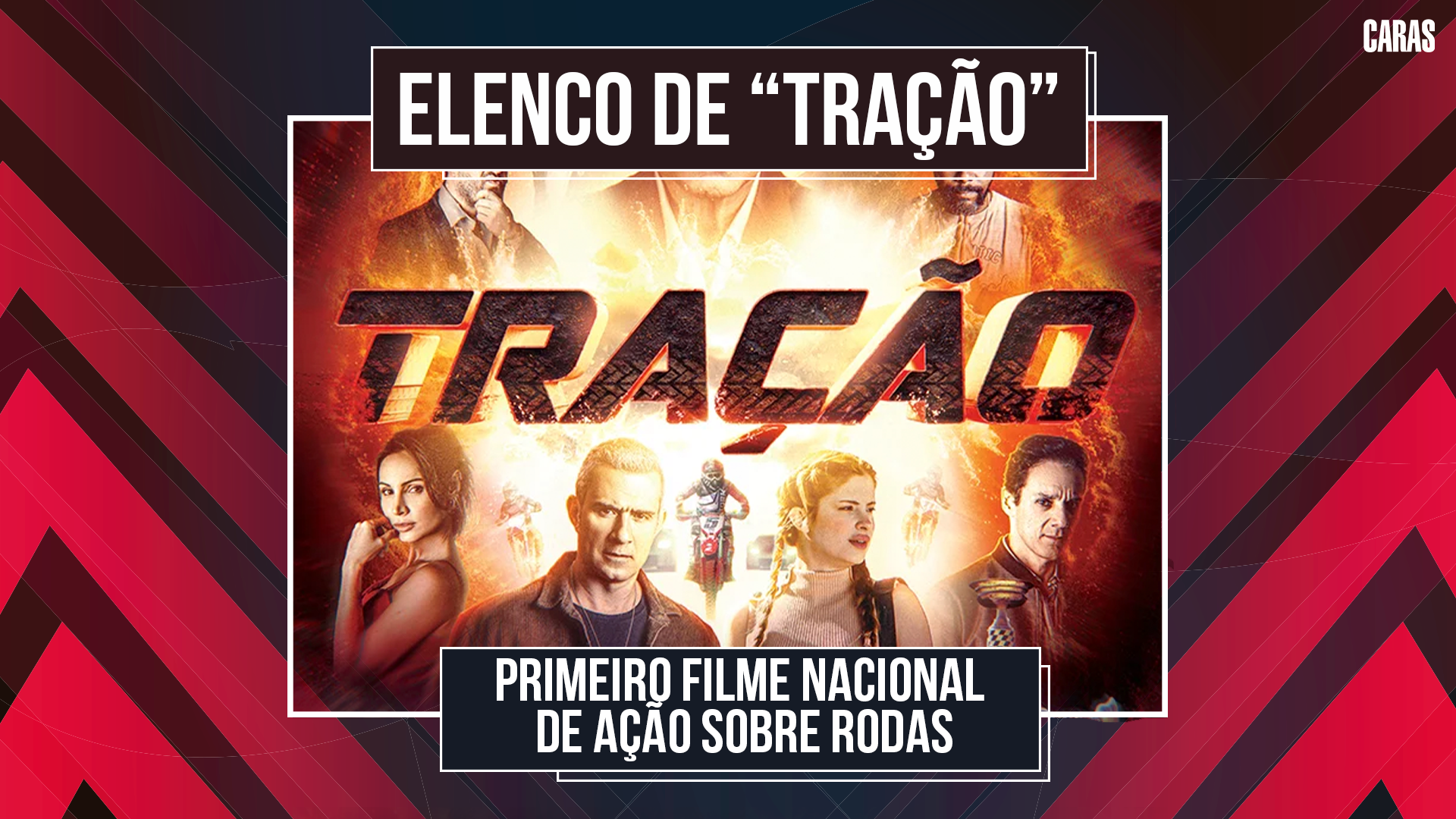 DUDA NAGLE, PAOLA RODRIGUES E ANDRÉ LUÍS DÃO DETALHES SOBRE “TRAÇÃO”, PRIMEIRO FILME NACIONAL DE AÇÃO SOBRE RODAS